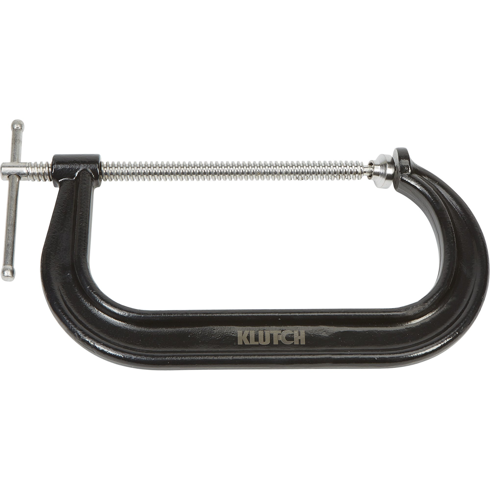 Klutch Heavy-Duty C-Clamp — 10in.
